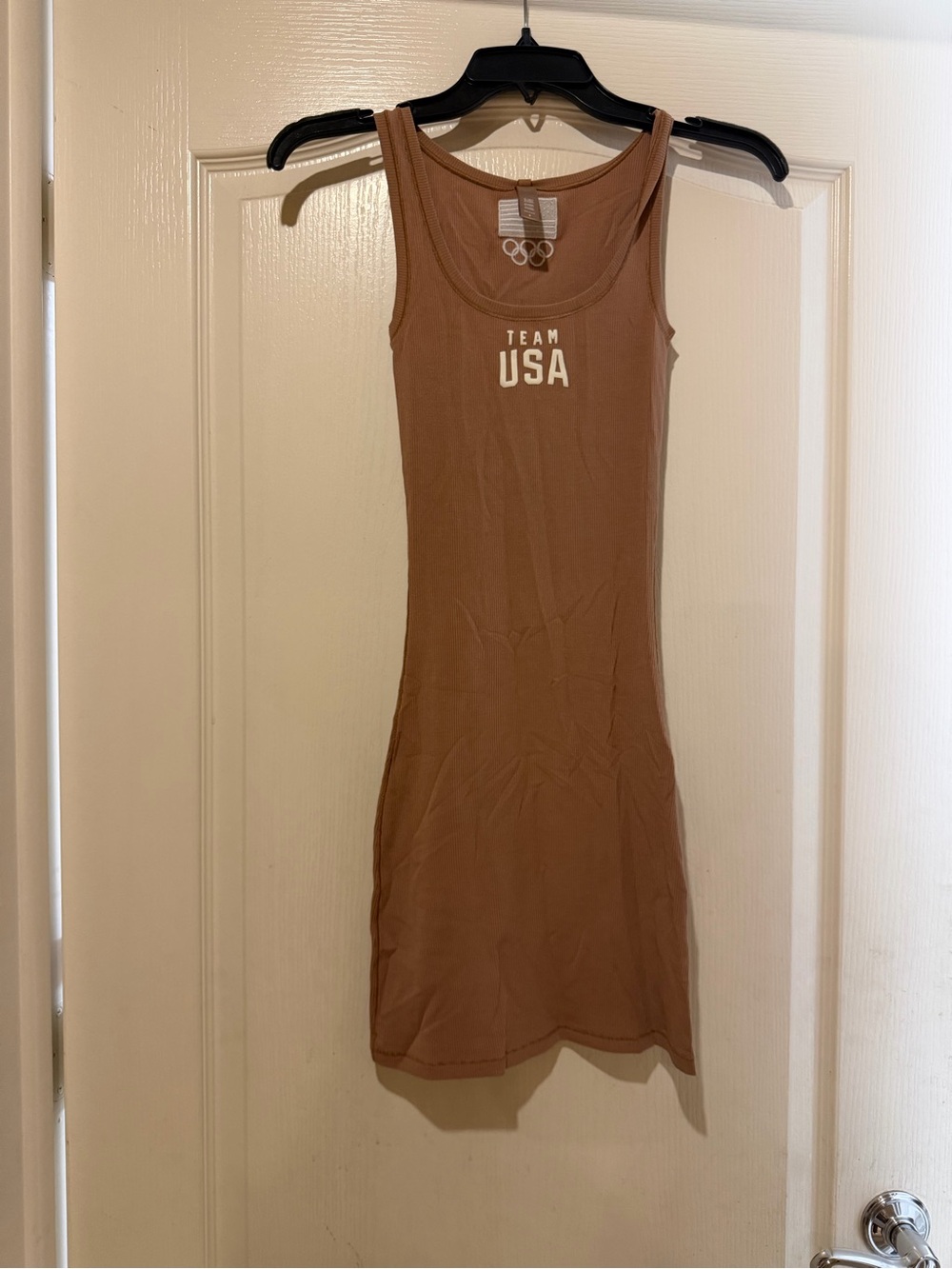 SKIMS team USA body-con dress